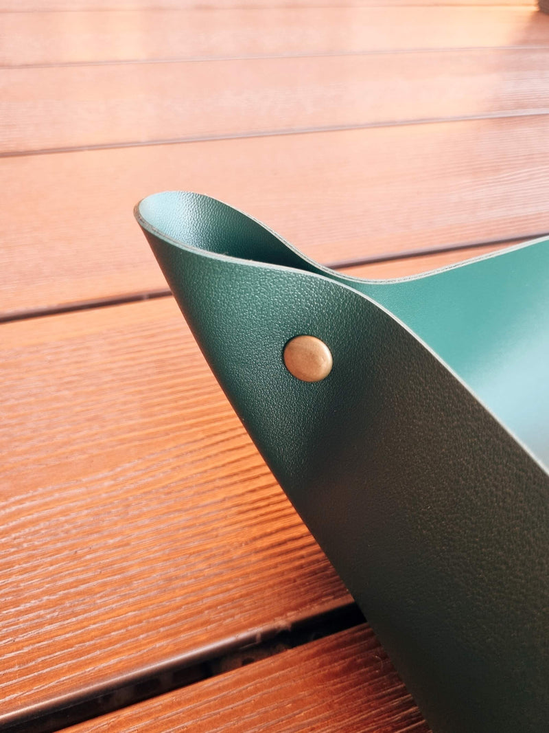 Borde alfombra trasplante verde