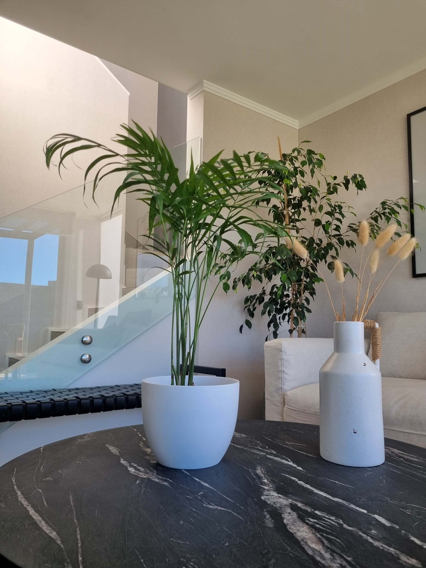 Macetero Siena Blanco L - Garden Room